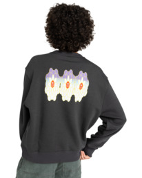5 Triplets Cr W - Sweatshirt for Women Black ELJSF00129 Element