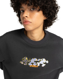 2 Triplets Cr W - Sweatshirt for Women Black ELJSF00129 Element