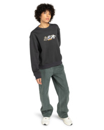 4 Triplets Cr W - Sweatshirt for Women Black ELJSF00129 Element