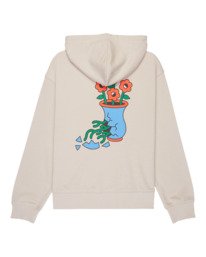 6 Too Wild - Kapuzenpulli f&uuml;r Frauen Beige ELJSF00131 Element