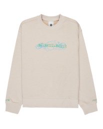 8 Inner Sounds - Sweatshirt para Mulher Beige ELJSF00134 Element