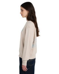 1 Inner Sounds - Sweatshirt para Mulher Beige ELJSF00134 Element
