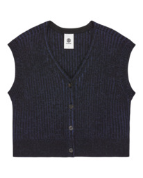 5 2Tone Rib W - Camisola sem mangas para mulher Azul ELJSW00111 Element