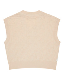 1 Textured - Vest for Women Beige ELJSW00115 Element