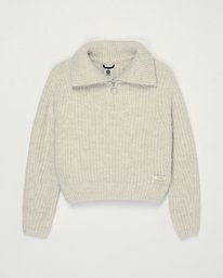4 High Neck Quarter Beige ELJSW00127 Element
