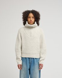 0 High Neck Quarter Beige ELJSW00127 Element
