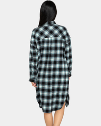 6 Malbena Check - Shirt Dress for Women  ELJWD00107 Element