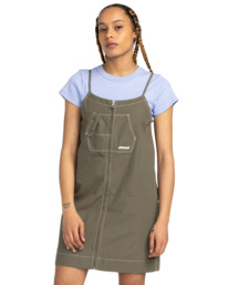 2 Monica - Mini-Kleid für Frauen Grün ELJWD00114 Element