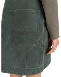 3 Dungaree Canvas - Salopette pour Femme Noir ELJWD00116 Element