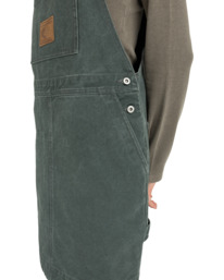 4 Dungaree Canvas - Salopette pour Femme Noir ELJWD00116 Element