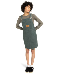5 Dungaree Canvas - Salopette pour Femme Noir ELJWD00116 Element