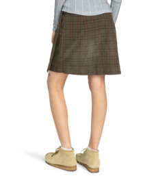 6 Westward Corduroy - Minigonna da Donna Red ELJWK00106 Element