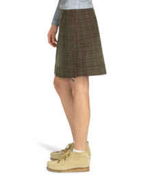 3 Westward Corduroy - Minigonna da Donna Red ELJWK00106 Element