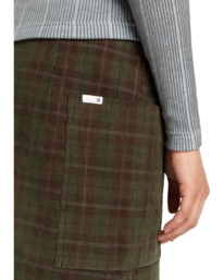 5 Westward Corduroy - Minigonna da Donna Red ELJWK00106 Element