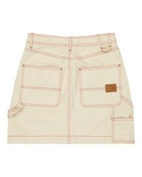 1 Carpenter - Mini Skirt for Women White ELJWK00108 Element