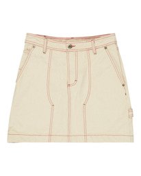 0 Carpenter - Mini Skirt for Women White ELJWK00108 Element