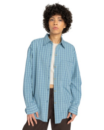 0 Napkins W - Chemise manches longues pour Femme Bleu ELJWT00111 Element