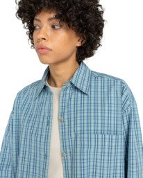 2 Napkins W - Chemise manches longues pour Femme Bleu ELJWT00111 Element