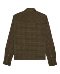 6 Westward Corduroy W - Camicia a Maniche Lunghe da Donna Red ELJWT00116 Element