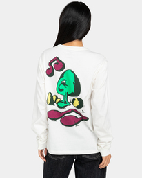 6 Music In My Ears - Long Sleeve T-Shirt for Women  ELJZT00132 Element