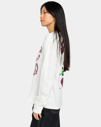 3 Music In My Ears - Long Sleeve T-Shirt for Women  ELJZT00132 Element