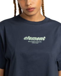 2 Velvet - T-Shirt für Frauen Blau ELJZT00137 Element