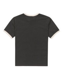 6 Yarnhill Ringer - T-Shirt für Frauen Schwarz ELJZT00138 Element