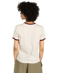 4 Second Nature Ringer W - T-Shirt für Frauen Beige ELJZT00140 Element