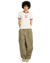 3 Second Nature Ringer W - T-Shirt für Frauen Beige ELJZT00140 Element