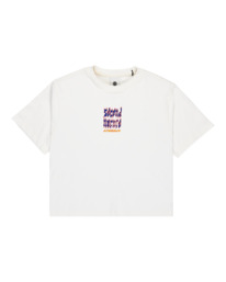 6 Second Nature W - Short Sleeve T-Shirt for Women White ELJZT00142 Element