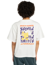 5 Second Nature W - Short Sleeve T-Shirt for Women White ELJZT00142 Element