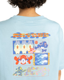 3 Mushroom W - T-Shirt für Frauen Blau ELJZT00143 Element