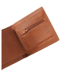 3 Daily - Portemonnee met 3 Flappen Brown ELYAA00136 Element