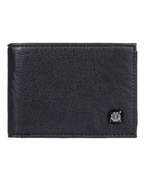 0 Segur - Zweifach faltbares Portemonnaie Blau ELYAA00137 Element