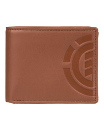 0 Daily - Portefeuille 3 volets pour Homme Marron ELYAA00166 Element