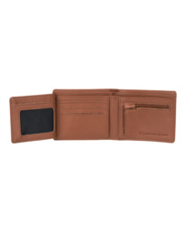 2 Daily - Portefeuille 3 volets pour Homme Marron ELYAA00166 Element