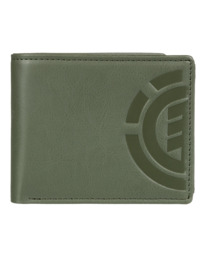 0 Daily - Tri-Fold Wallet for Men Green ELYAA00166 Element