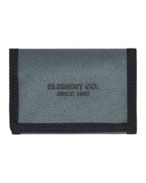 0 Element Co - Tri-Fold Wallet for Men Black ELYAA00203 Element