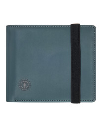 0 Icon Strap - Heavy Duty Large Bi-Fold Wallet Black ELYAA00207 Element