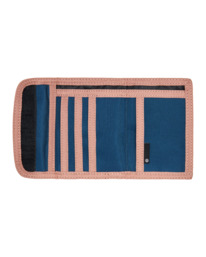 1 Exo Bifold - Cartera de dos pliegues estilo outdoor para hombre Azul ELYAA00210 Element