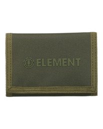 0 Brand - Tri-Fold Wallet for Men Brown ELYAA00222 Element