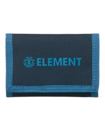 0 Brand - Tri-Fold Wallet for Men Blue ELYAA00222 Element