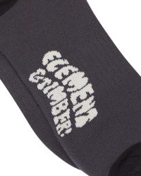 2 Timber Socks - Skate Socks Black ELYAA00227 Element
