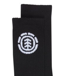 2 Icon - Meias atl&eacute;ticas, embalagem de 3 pares Azul ELYAA00230 Element