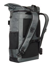 3 Ground Skate - Large Progressive Skate Roll-Top Backpack for Men Black ELYBP00149 Element