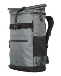 1 Ground Skate - Large Progressive Skate Roll-Top Backpack for Men Black ELYBP00149 Element