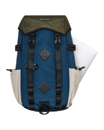 3 Furrow - Large Classic Outdoor Backpack for Men Black ELYBP00165 Element