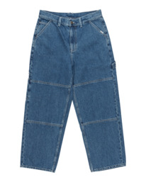 7 Carpenter - Pantaloni con taglio carpentiere da Uomo Blue ELYDP00122 Element