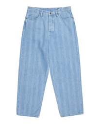 6 Big 5 Denim - Calças de ganga para Homem Azul ELYDP00129 Element