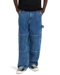 0 Big Carpenter Denim - Pantalon baggy pour Homme Bleu ELYDP00130 Element